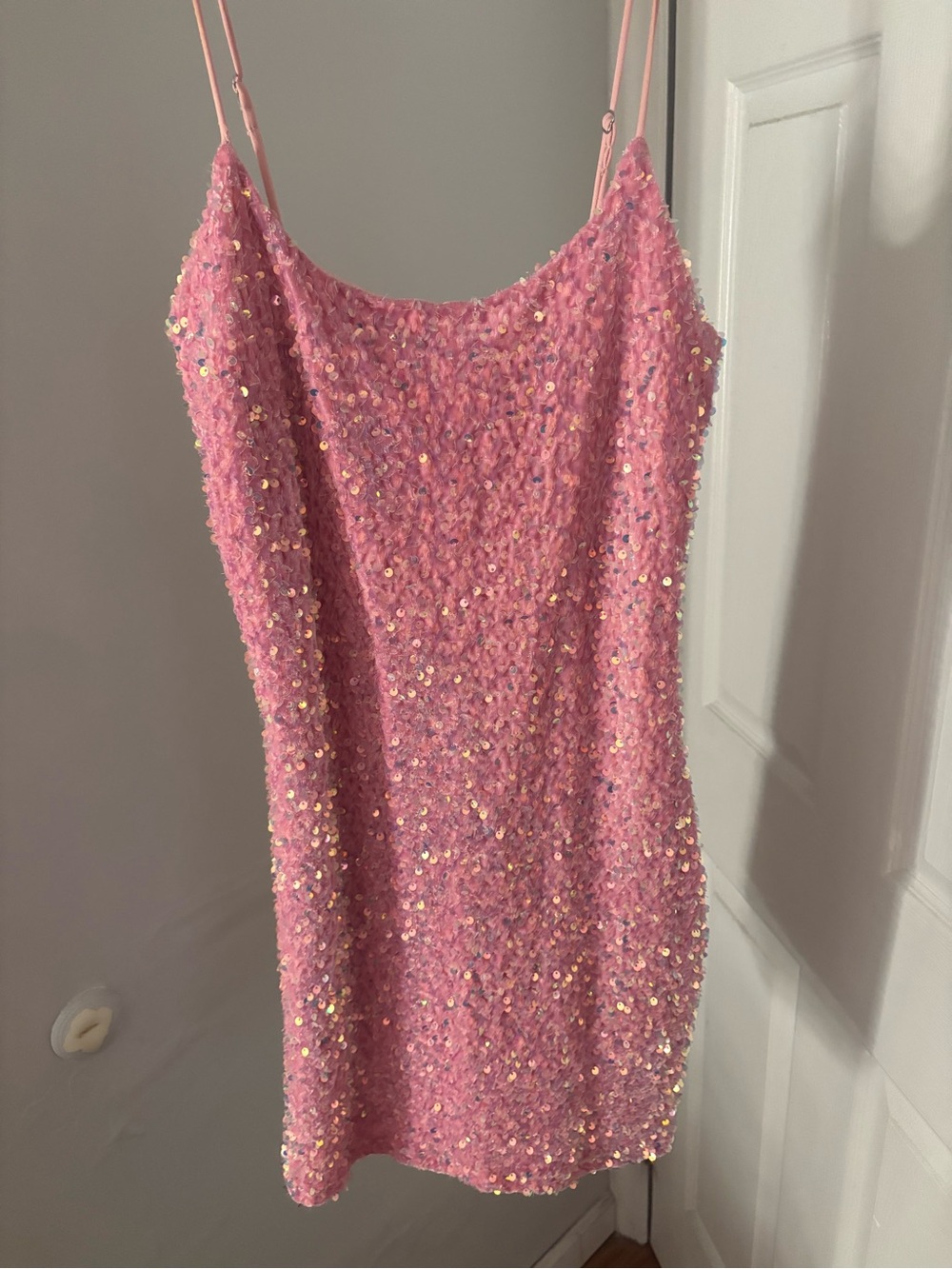 Pink Sequin Dress Lucy in the Sky